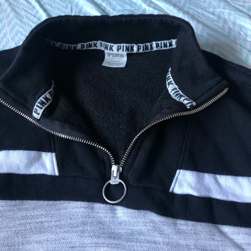 PINK half zip sweater - Picture 3 of 5